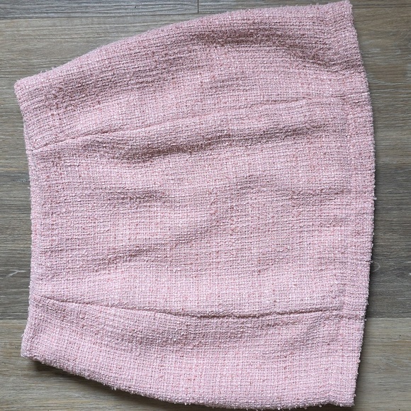 Guess Pink Tweed Skirt - Picture 13 of 16